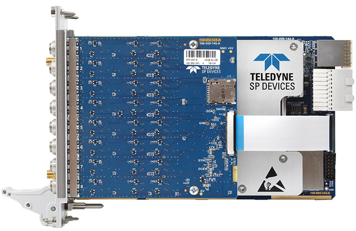 Teledyne SP Devices ADQ8-8C多通道，10位數(shù)字轉換器